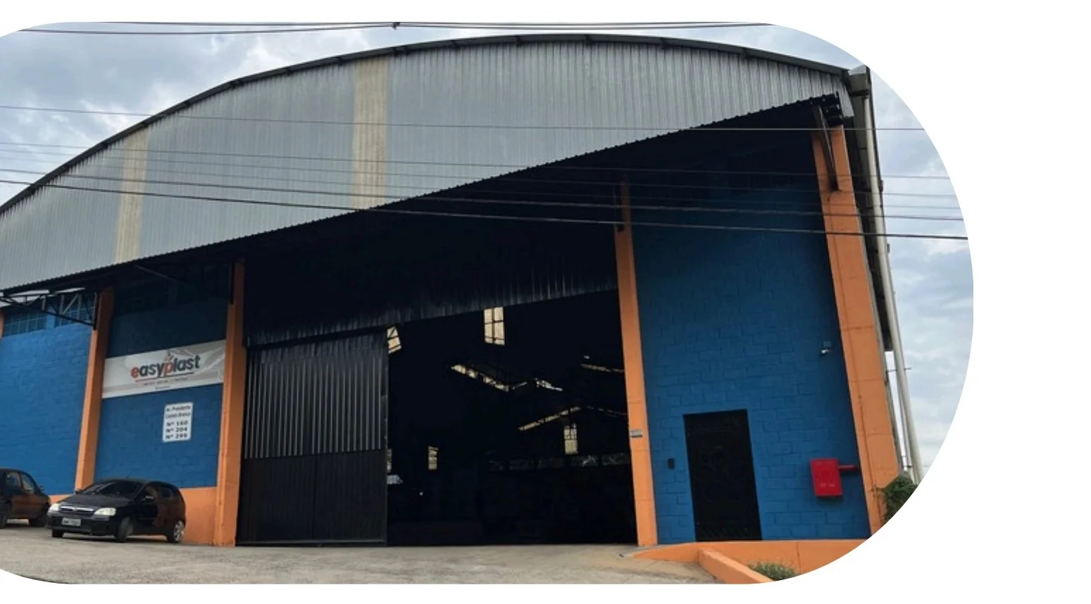 Fachada da fábrica EasyPlast
